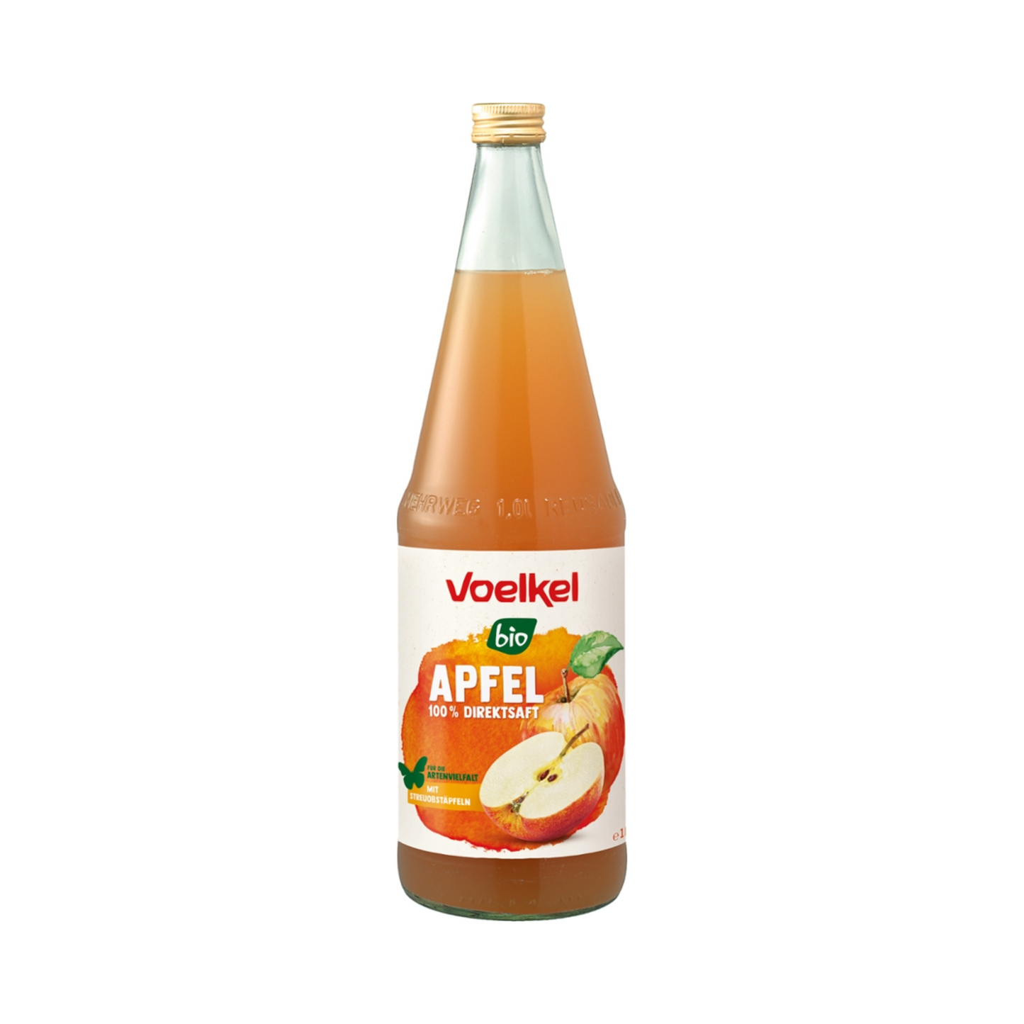 Demeter Voelkel Direkt-Apfelsaft heimisch naturtrüb 0,7l MW
