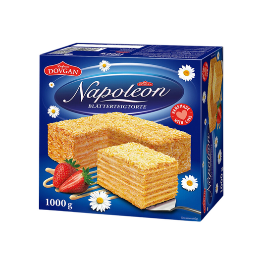 Dovgan Napoleon Blätterteigtorte mit Puddingcreme 1kg