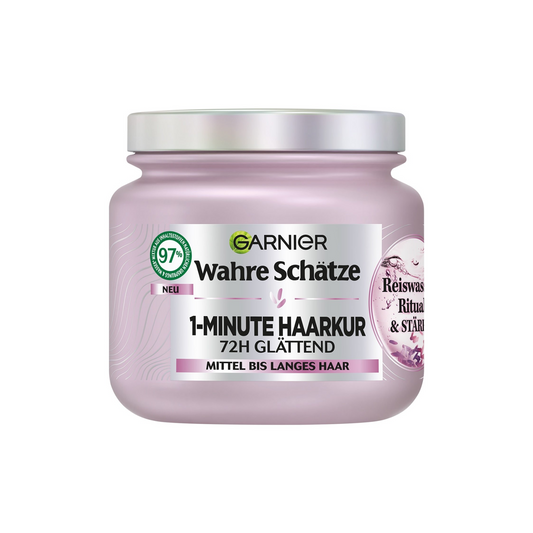 Garnier Wahre Schätze Reiswasser Ritual 1-Minute Haarkur 340ml