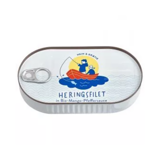 Schwaaner Heringsfilet in Bio-Mango-Pfeffersauce 200g
