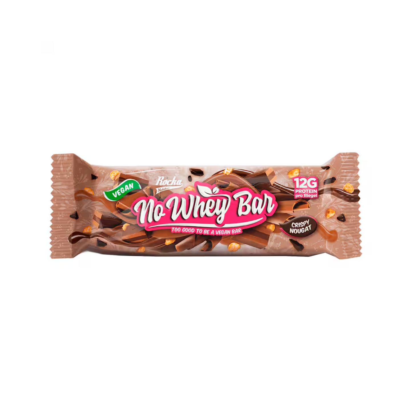 Rocka Nutrition No Whey Bar Crispy Nougat 50g