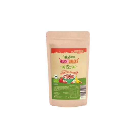 Bio FruchtSnacks Erdbeere Banane 25g