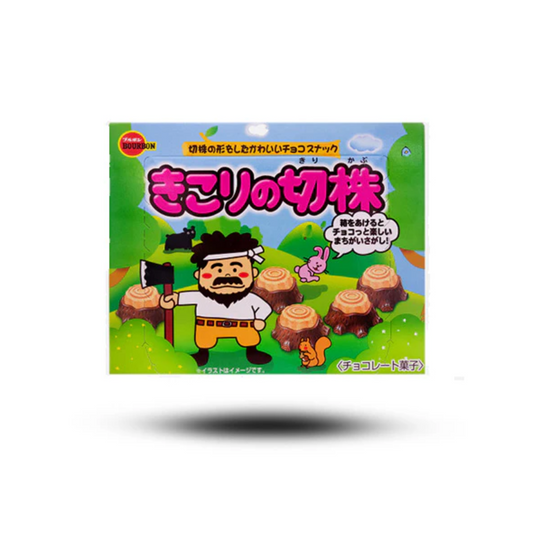 Bourbon Kikori No Kirikabu Tree Trunk Chocolate Cookies 66g