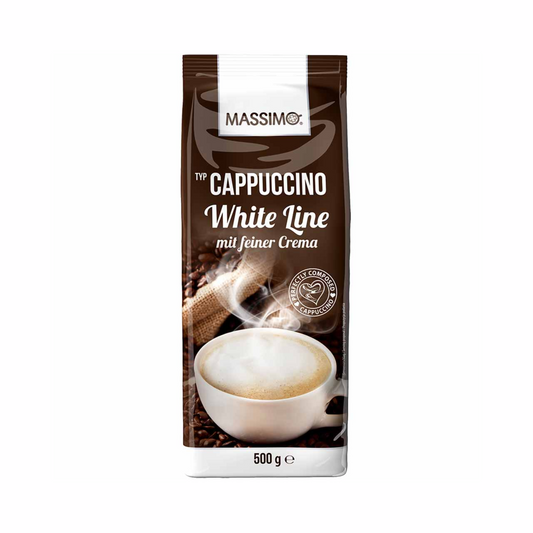 Massimo Cappuccino White Line 500g