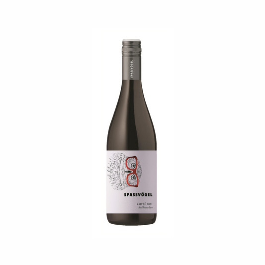 Spassvögel Cuvee Rot halbtrocken 0,75l