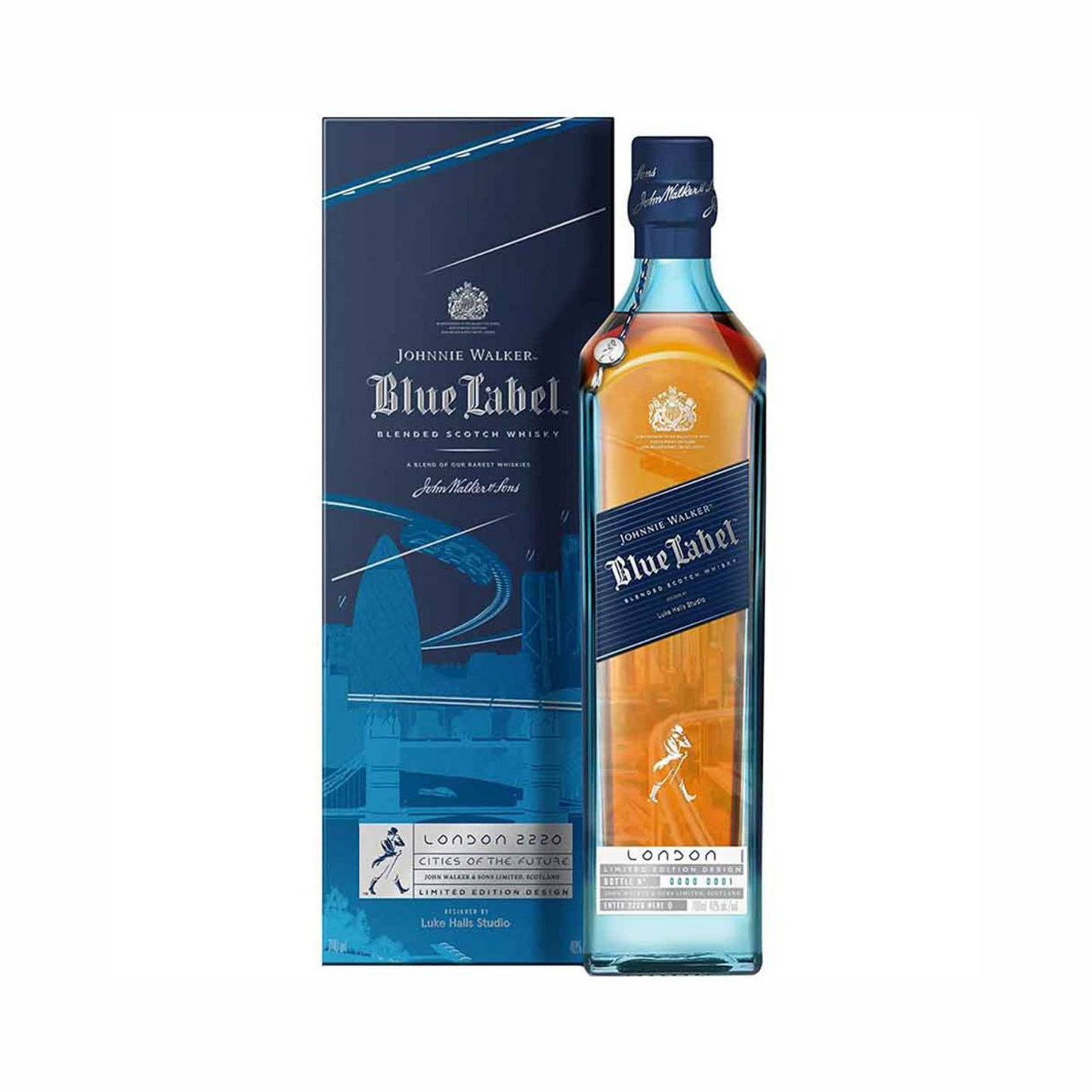 Johnnie Walker Blue Label Blended Scotch Whisky 40% 0,7l