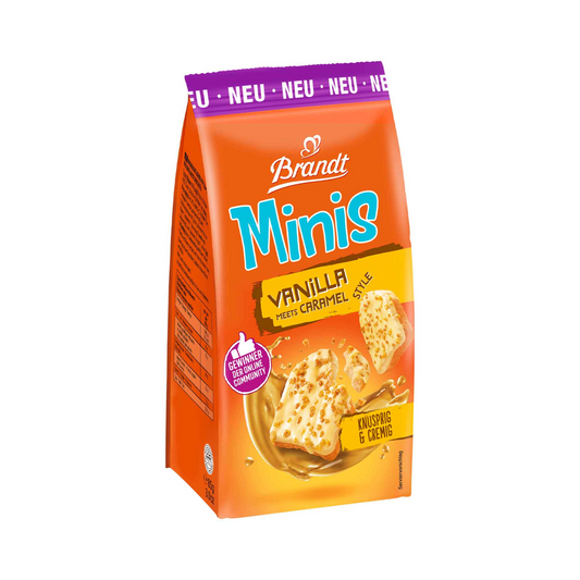 Brandt Minis Vanilla & Caramel 85g