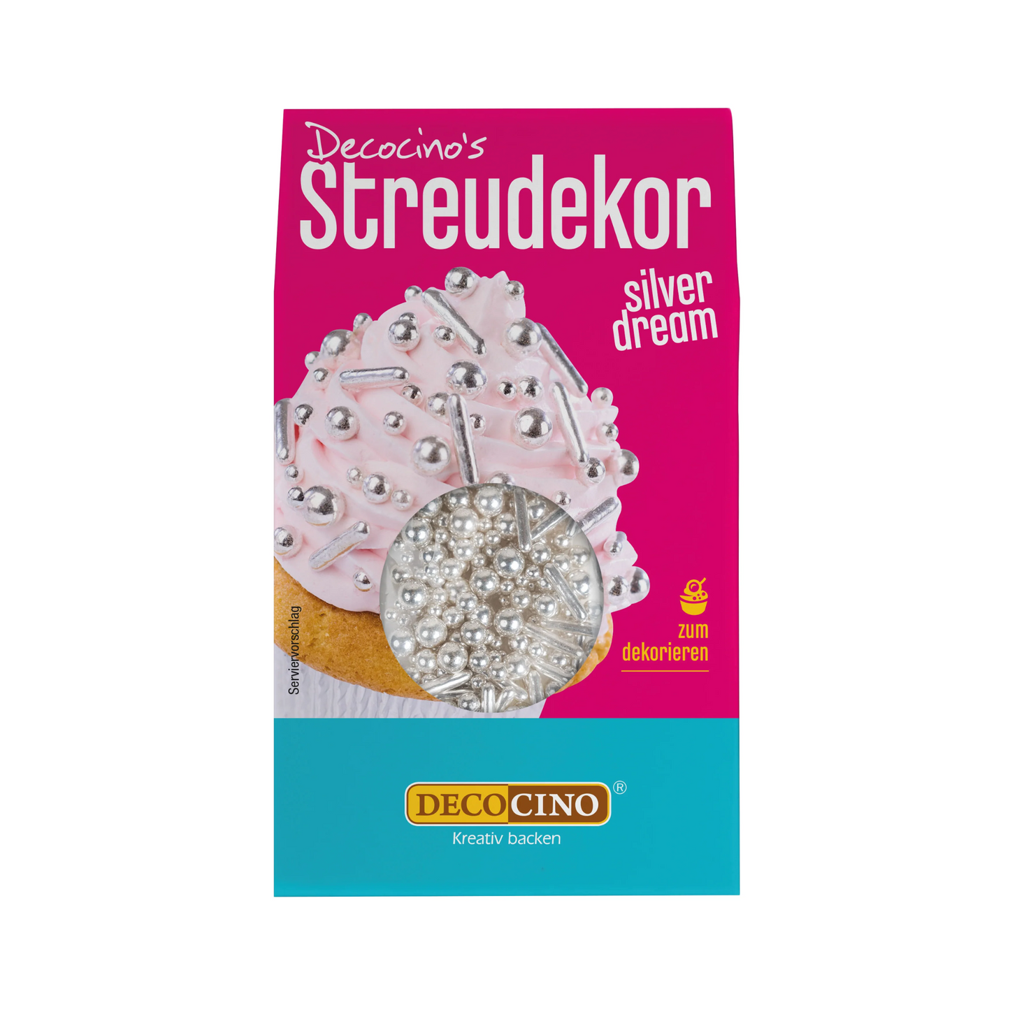 Decocino Streudekor Silver Dream 40g