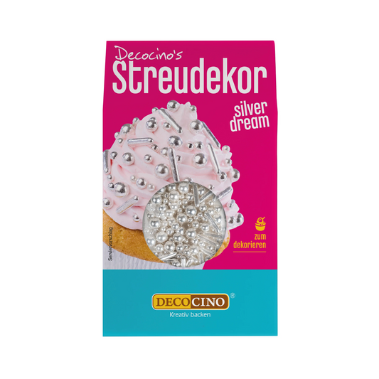 Decocino Streudekor Silver Dream 40g