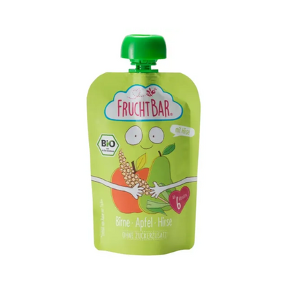 Bio Fruchtbar Fuchtpüree Birne-Apfel-Hirse 100g
