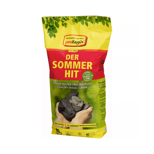 Der Sommer Hit Grillholzkohle 8+2kg
