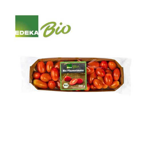 EDEKA Bio Mini Pflaumen Tomaten Spanien
