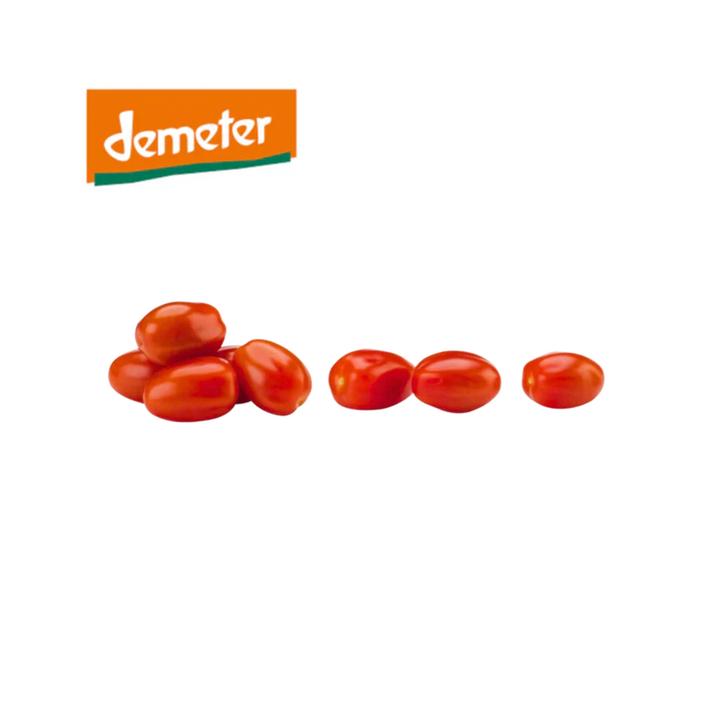 Bio Demeter Mini Pflaumen Tomaten Spanien Klasse II