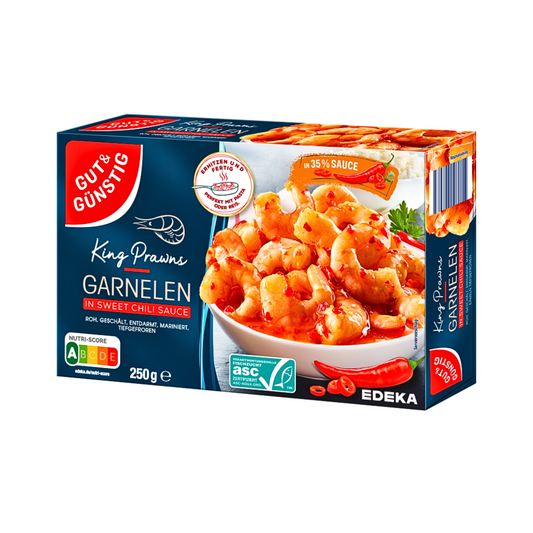 ASC GUT&GÜNSTIG Garnelen in Sweet-Chili Sauce 250g
