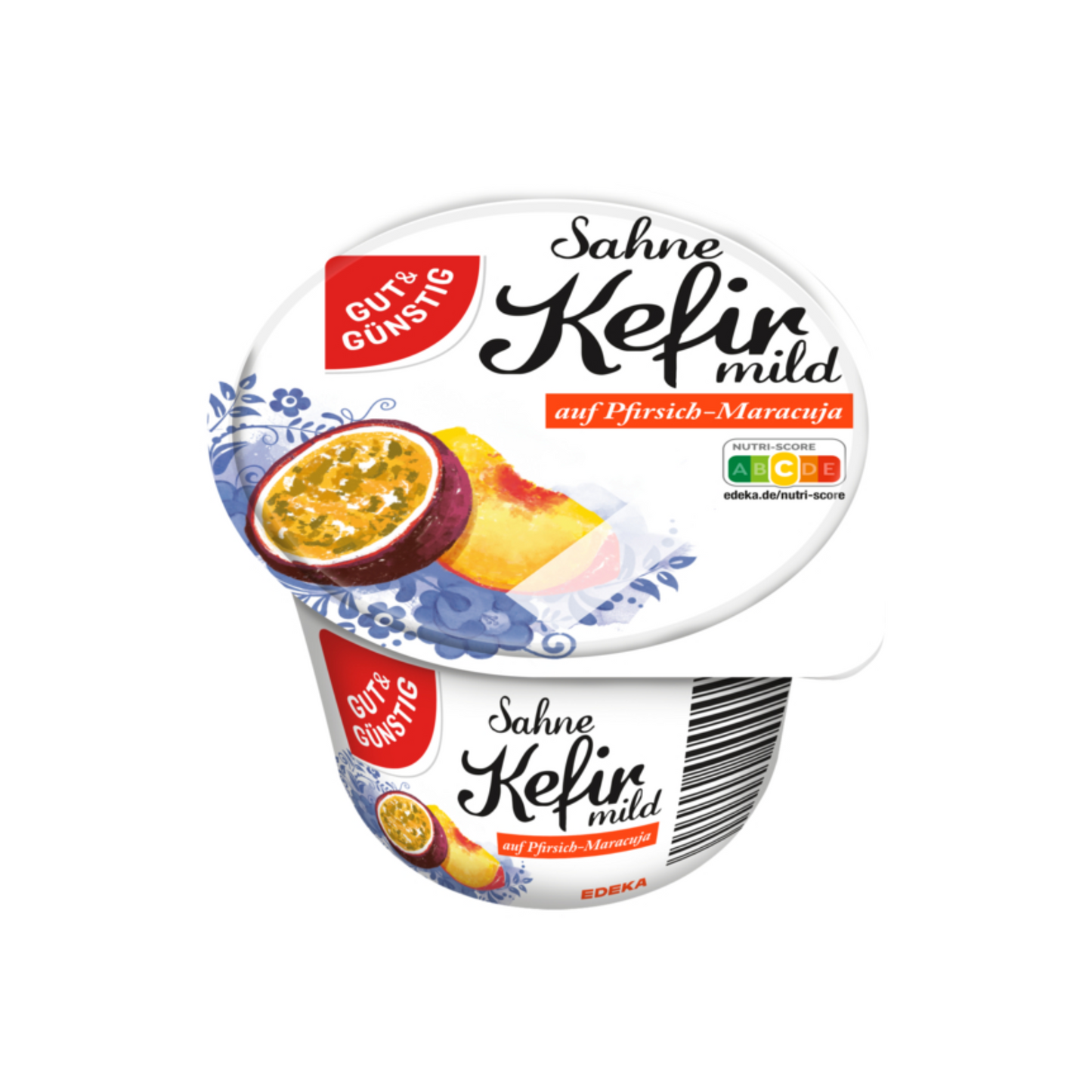 GUT&GÜNSTIG Sahnekefir Pfirsich-Maracuja 250g
