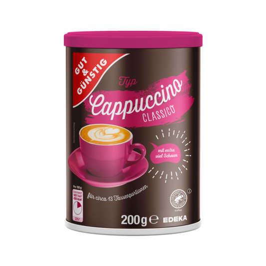 GUT&GÜNSTIG Cappuccino classico  200g