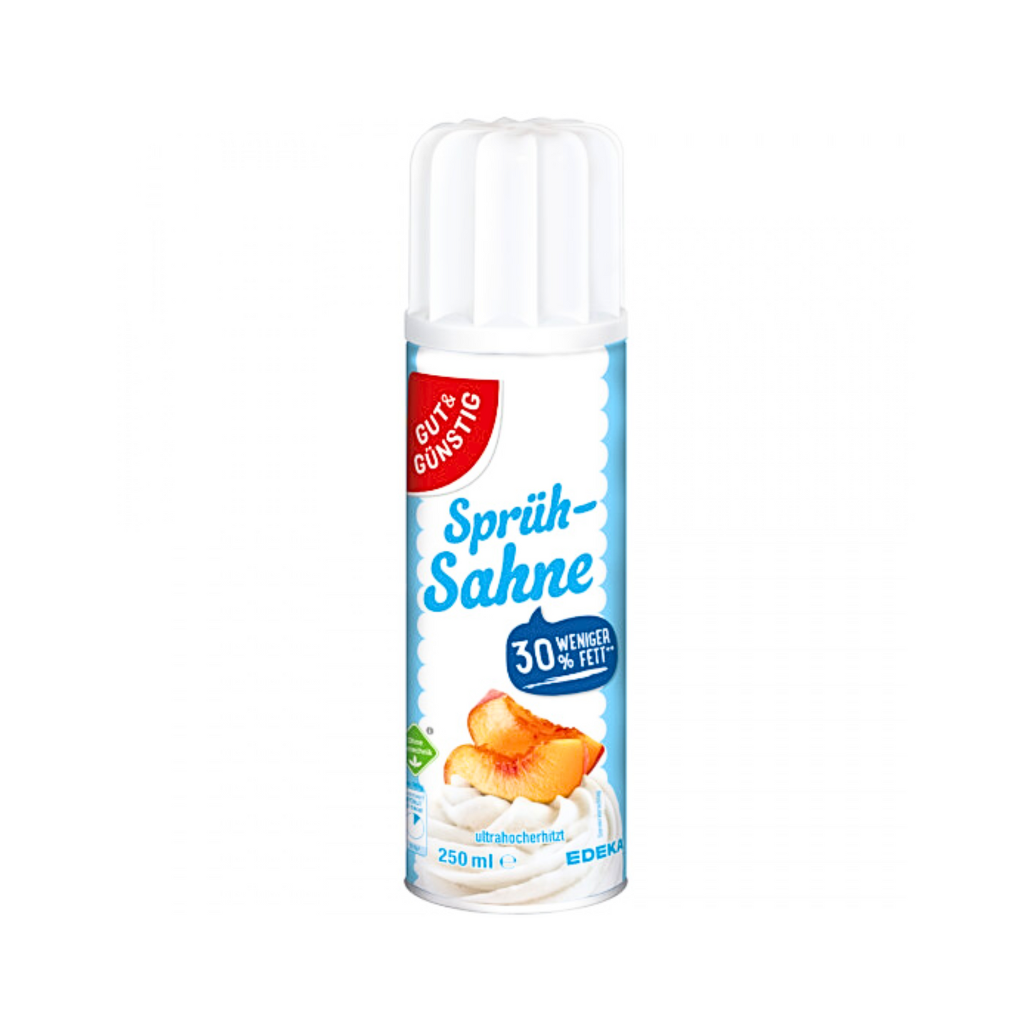 GUT&GÜNSTIG Sprühsahne 20% 250ml VLOG