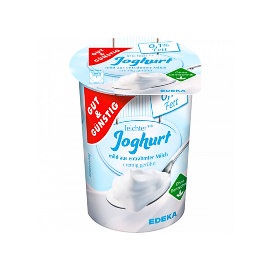 GUT&GÜNSTIG leicht Joghurt mild 0,1% Fett 500g VLOG