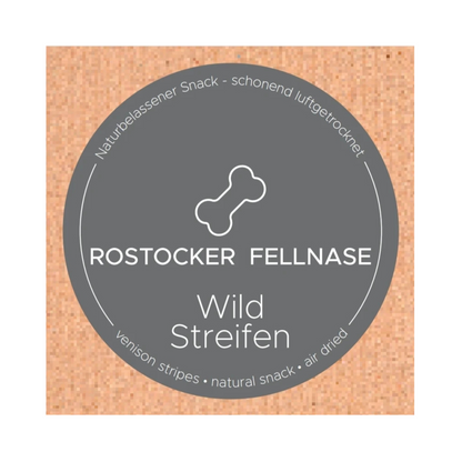 Rostocker Fellnase Wild Streifen 150g