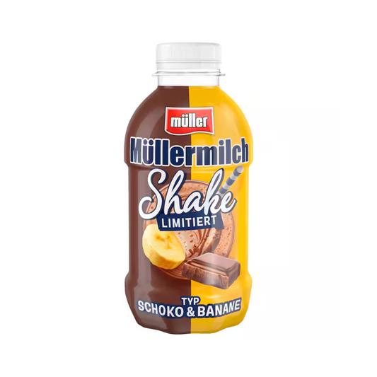 Müllermilch Limitiert Schoko Bananen Shake 400ml DPG