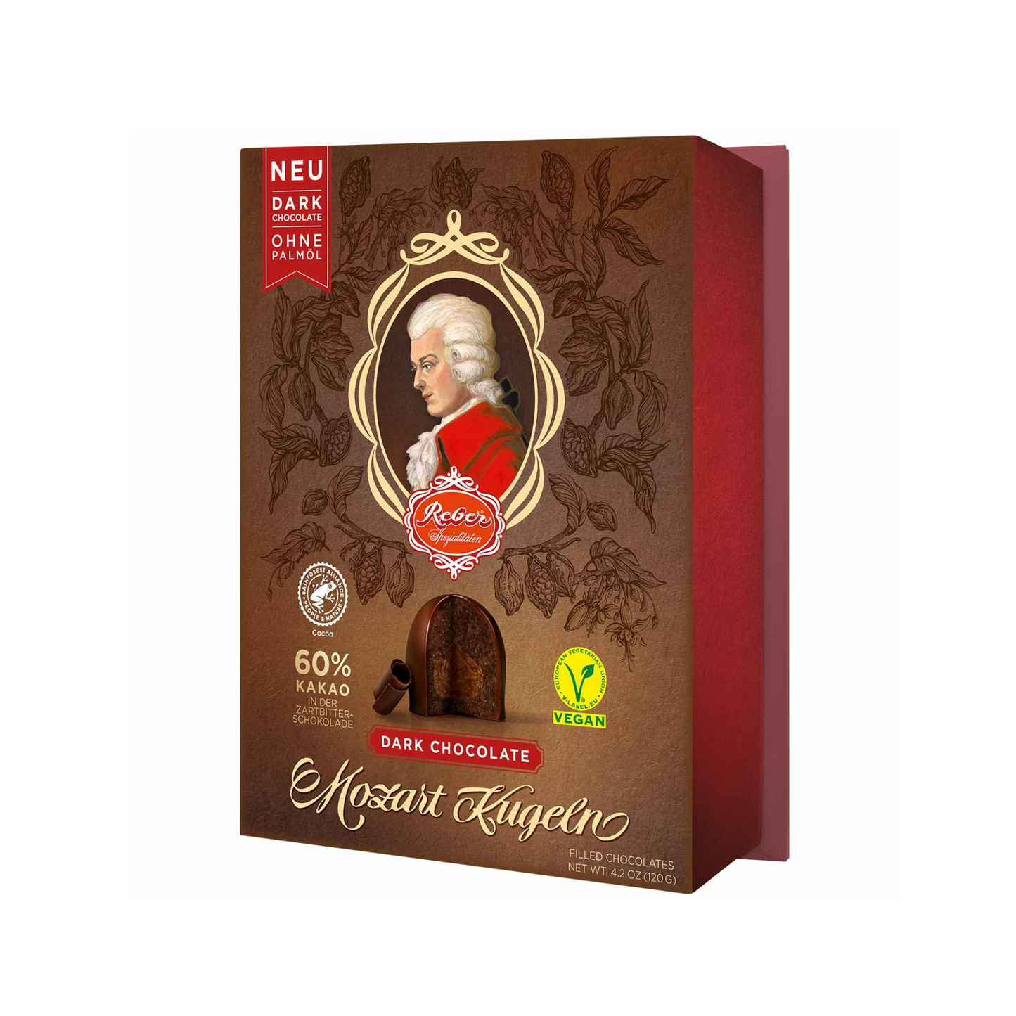 Reber Dark Chocolate Weihnachten 120g