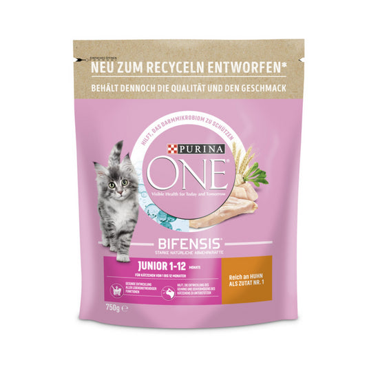 Purina One Junior Huhn 750g foodpipe [Lebensmittel-Lieferservice Rostock]