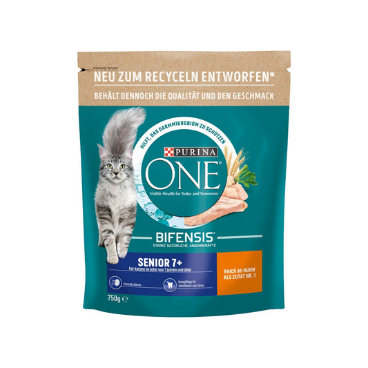 Purina One Senior 7 Huhn 750g foodpipe [Lebensmittel-Lieferservice Rostock]