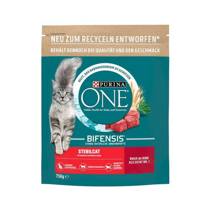 Purina One Sterilcat Rind 750g foodpipe [Lebensmittel-Lieferservice Rostock]