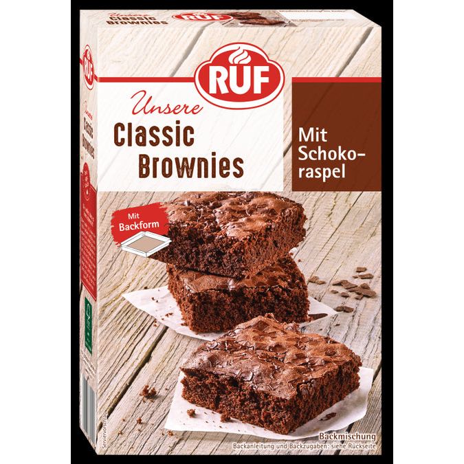 RUF Brownies Classic 366g foodpipe [Lebensmittel-Lieferservice Rostock]