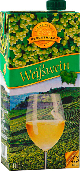 Rebenthaler Weißwein lieblich 1l foodpipe [Lebensmittel-Lieferservice Rostock]