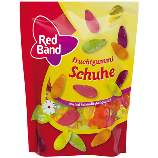 Red Band Fruchtgummi Schuhe 200g foodpipe [Lebensmittel-Lieferservice Rostock]