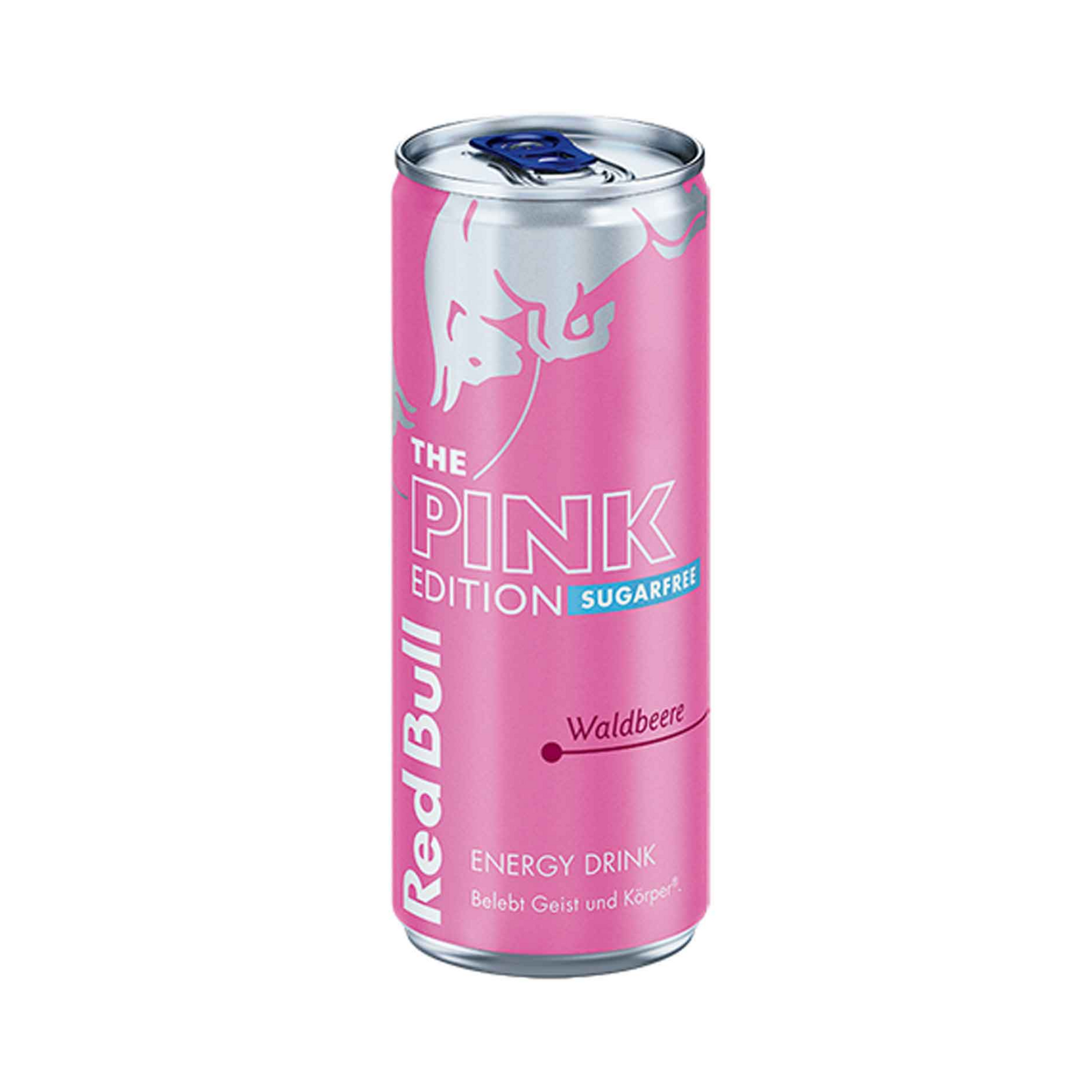 Red Bull Pink Edition Waldbeere sugarfree 0,25l DPG foodpipe [Lebensmittel-Lieferservice Rostock]