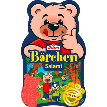Reinert Bärchen-Salami 90g foodpipe [Lebensmittel-Lieferservice Rostock]