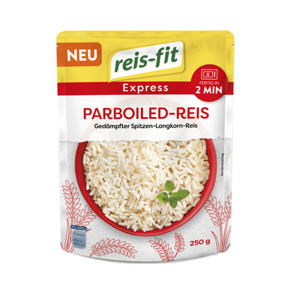 Reis-Fit Express Langkorn Parboiled 250g foodpipe [Lebensmittel-Lieferservice Rostock]