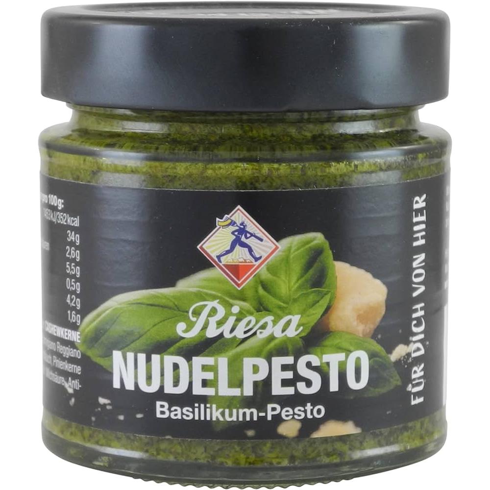 Riesa Basilikum-Pesto 190g foodpipe [Lebensmittel-Lieferservice Rostock]