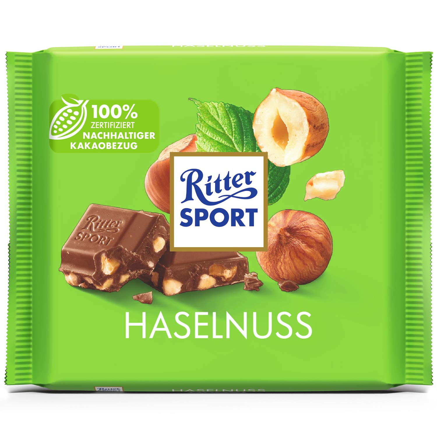 Ritter Sport Haselnuss Tafel 100g foodpipe [Lebensmittel-Lieferservice Rostock]