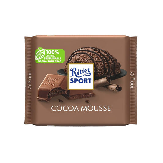 Ritter Sport Kakao-Mousse Tafel 100g foodpipe [Lebensmittel-Lieferservice Rostock]