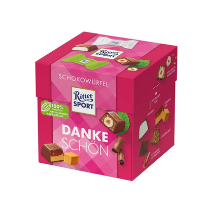 Ritter Sport Schokowürfel Dankeschön 176g foodpipe [Lebensmittel-Lieferservice Rostock]