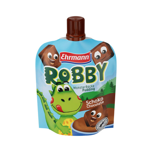 Robby Monster Backe Pudding Schoko 90g foodpipe Rostock [Lebensmittel-Lieferservice Rostock]