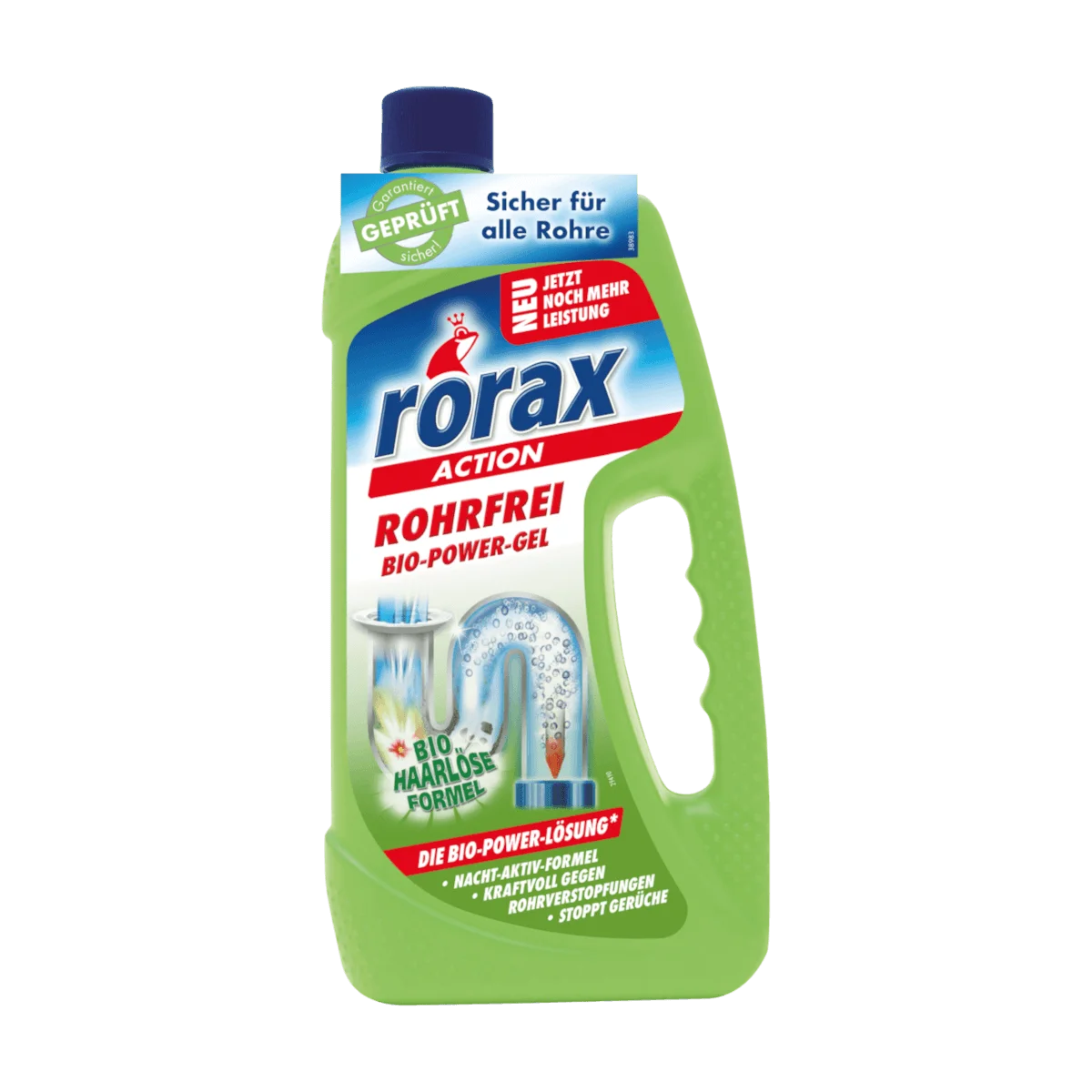 Rorax Rohrfrei Bio-Power-Gel 1l foodpipe [Lebensmittel-Lieferservice Rostock]