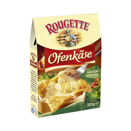 Rougette Ofenkäse Gartenkräuter 58% Rahmstufe 320g foodpipe [Lebensmittel-Lieferservice Rostock]