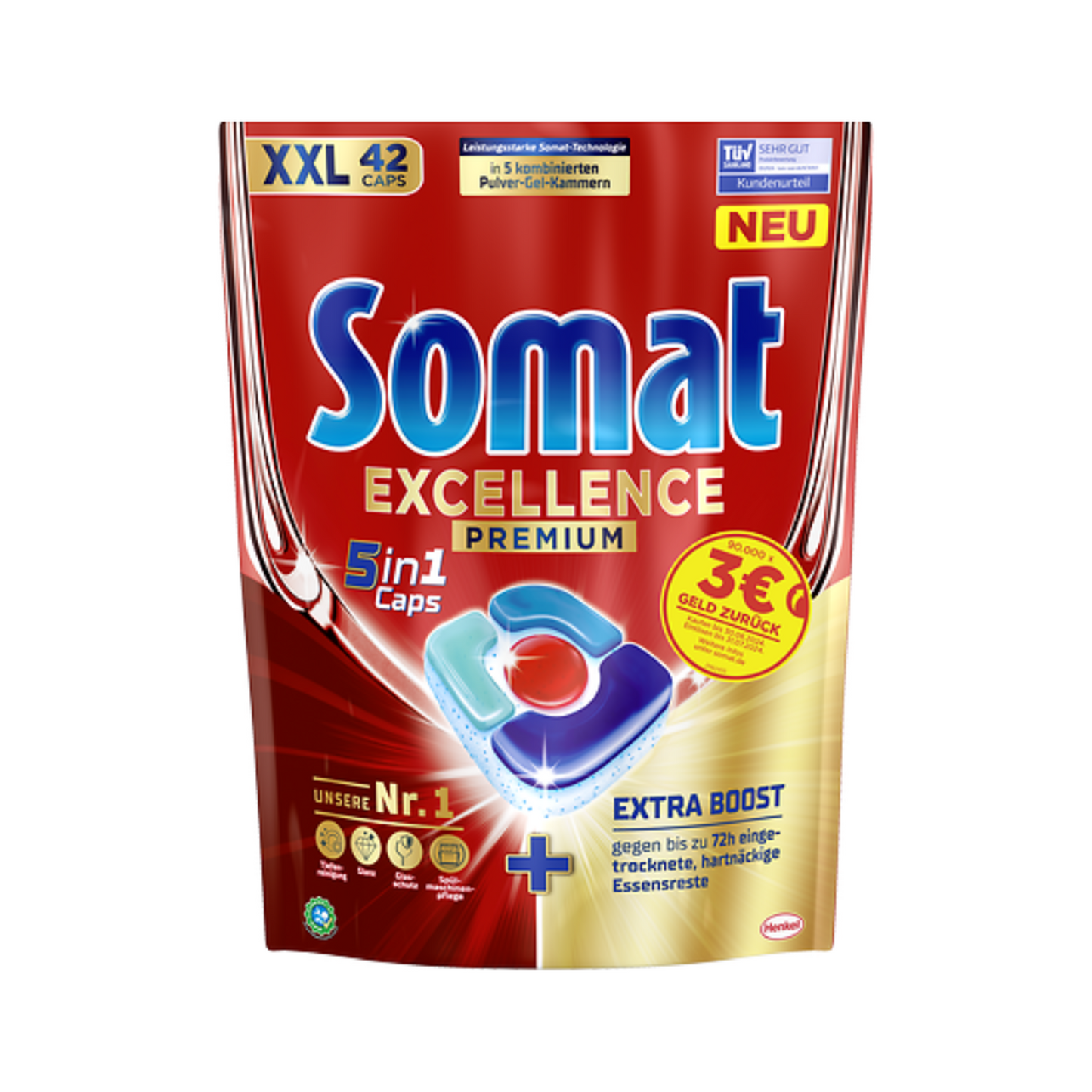 Somat Excellence Premium 5in1 Caps 42Tabs 781,2g