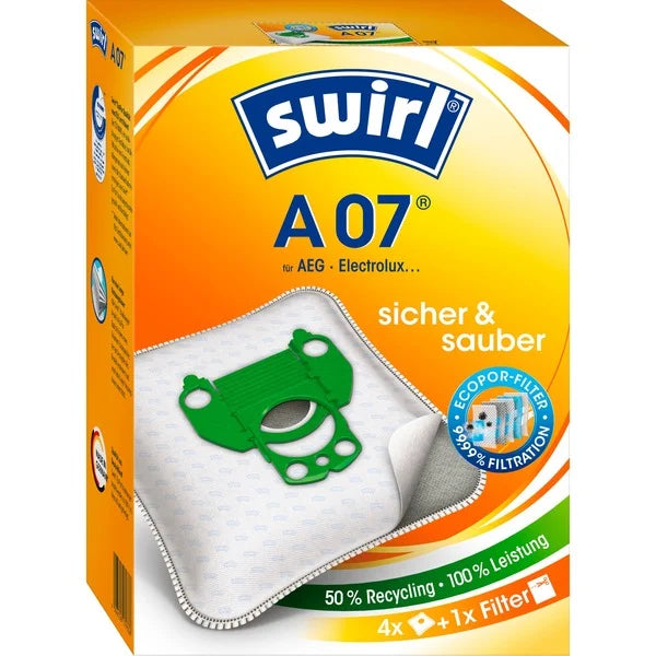Swirl EcoPor A07 Staubsaugerbeutel 4ST