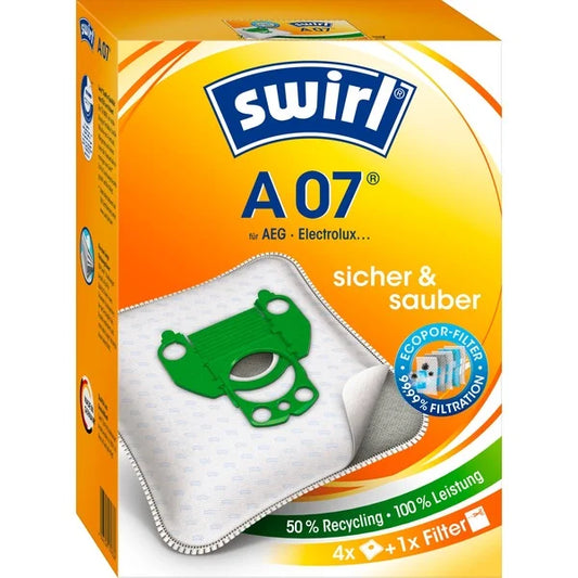 Swirl EcoPor A07 Staubsaugerbeutel 4ST