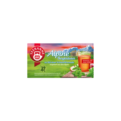 Teekanne Alpine Bergkräuter 18ST 36g