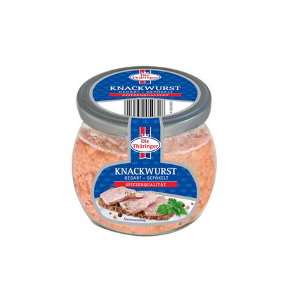 Thüringer Wurst Knackwurst 130g foodpipe [Lebensmittel-Lieferservice Rostock]