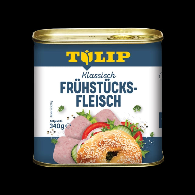 Tulip Frühstücksfleisch 340g foodpipe [Lebensmittel-Lieferservice Rostock]