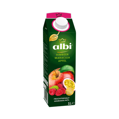 albi Himbeer-Maracuja-Nektar 1l EW foodpipe [Lebensmittel-Lieferservice Rostock]