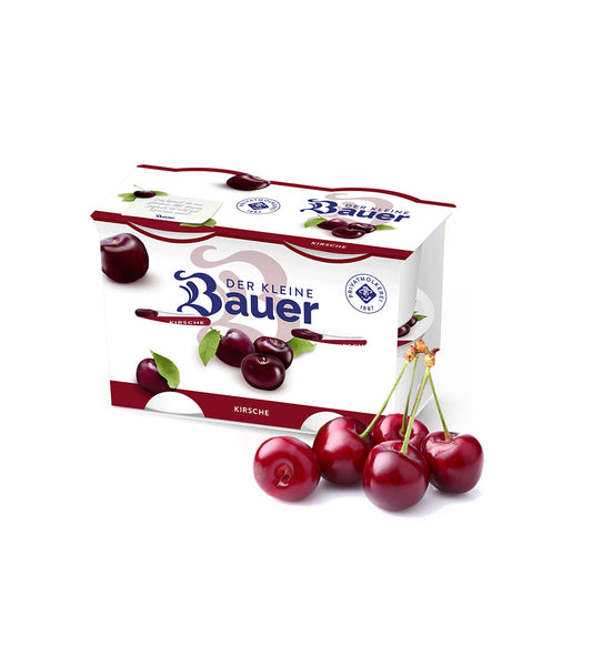 Bauer Fruchtjoghurt Kirsche 4x100g