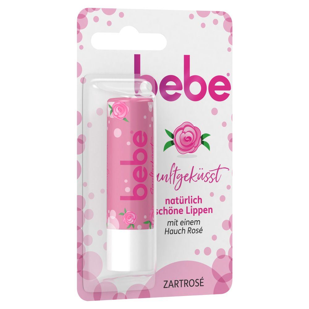 bebe Lippenpflege Zartrose Sanftgeküsst 4,9g foodpipe [Lebensmittel-Lieferservice Rostock]